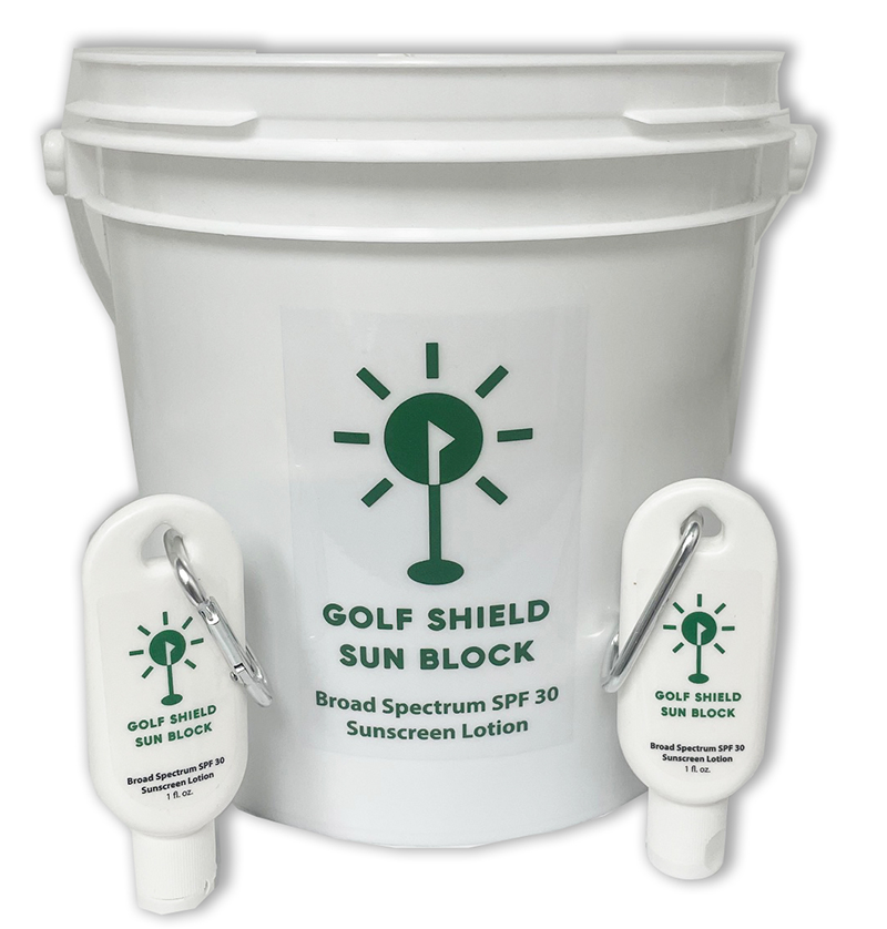 Golf Shield  Sunscreen Display (40Ct) 1oz Bottles